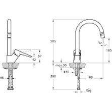 Artema Solid S Eviye Bataryası A42148+ARTEMA Ara Musluk A45200 2AD