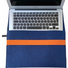 Handmade MacBook Pro Kılıf Çanta 15'' Için - Lacivert