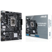 Asus Prime H610M-K D4 12.Nesil Intel H610 Soket 1700 DDR4 3200MHz mATX Anakart