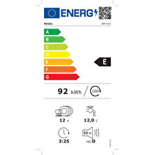 Regal Bm 410 4 Programlı Bulaşık Makinesi