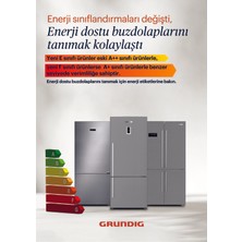 Grundig GKNE 4801 A 392 lt (Net Hacim) Duo No Frost Buzdolabı