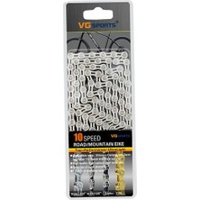 Strade Store 9/10 Hız Bisiklet Zinciri 1/2 "x 11/128" 116 (Yurt Dışından)