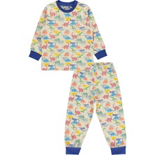 Civil Boys Erkek Çocuk Pijama Takımı 2-5 Yaş Saks Mavisi