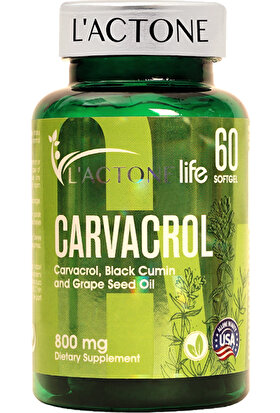 Lactone Carvacrol 800 mg / 60 Softgel