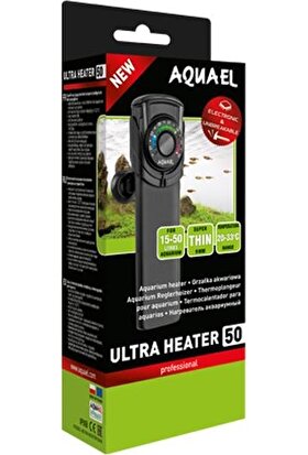 Aquael Ultra Heater Plastik Akvaryum Isıtıcısı 50W