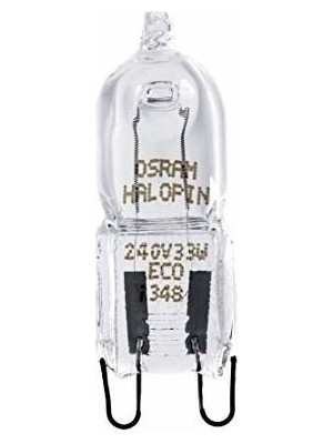 Osram 10 Adet Osram  G9 Halojen 220V 33W = 40W 460 Lümen Halopın