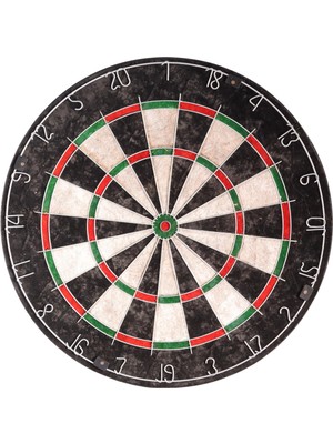 Delta Sisal Dart Seti 45 Cm (18 İnç) Büyük Boy + 6 Dart Oku (18 Gr) Hedef Tahtası