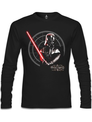 Lordd  T-Shirt   Star Wars - Light Siyah Erkek Sweatshirt
