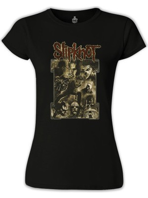 Lordd  T-Shirt   Slipknot Siyah Bayan Tshirt