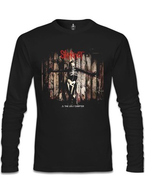 Lordd  T-Shirt   Slipknot - 5: The Gray Chapter Siyah Erkek Sweatshirt