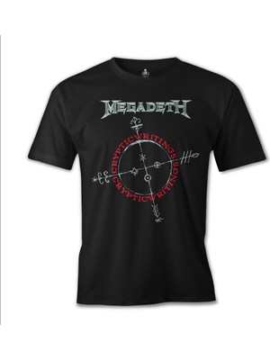 Lordd T-Shirt Megadeth - Cryptic Writings Siyah Erkek Tshirt