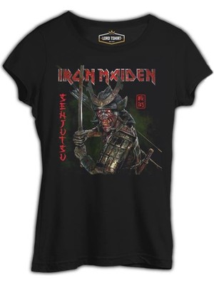 Lordd  T-Shirt   Iron Maiden - Senjutsu Siyah Bayan Tshirt