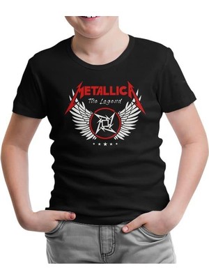 Lordd  T-Shirt   Metallica - Legend Siyah Çocuk Tshirt