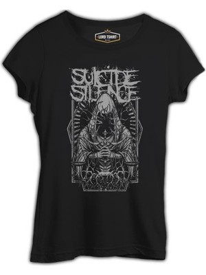 Lordd  T-Shirt   Suicide Silence - Roots Siyah Bayan Tshirt
