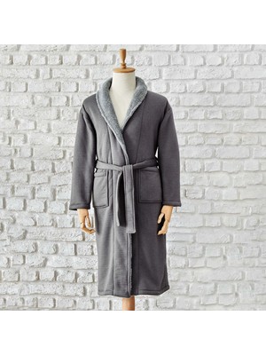 Karaca Home Softy Gri Kadın Comfort Sabahlık