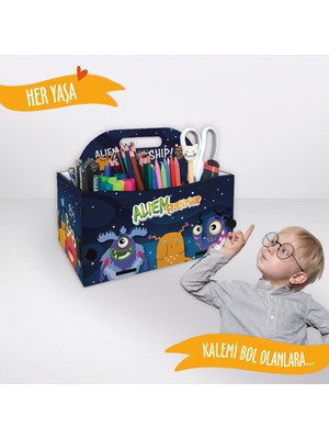 Popcorn Kids Gezegenler Kalemlik