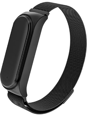 Mobaxaksesuar Xiaomi Mi Band 6 Kordon Milano Loop Metal Kordon Gökkuşağı