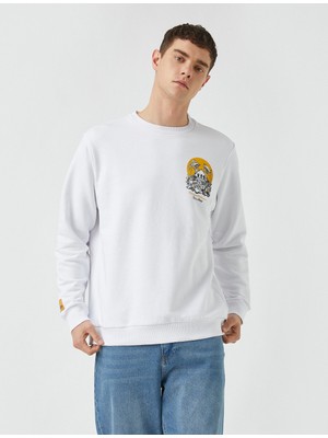 Koton Rick and Morty Sweatshirt Lisanslı Baskılı