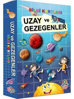Uzay ve Gezegenler - Bilgi Kartları