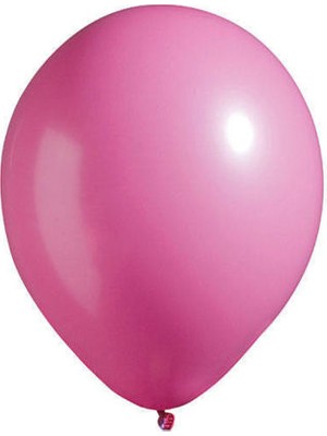 Benim Marifetlerim Metalik Fuşya Balon 12 Inch 10 Adet