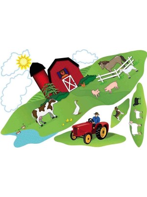 Kt Grup Çiftlik Hayatı  Duvar Sticker
