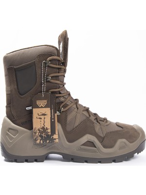 Warboots Khaki 1049 Nubuk Deri Waterproof Arazi ve Askeri Bot