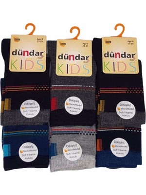 Dündar Erkek Çocuk Plus Modal Soket Çorap - 6 Adet