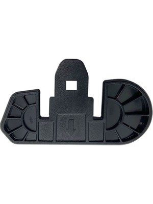 Knmaster KN2100 Interkom Için Yapıştırmalı Kask Sabitleme Aparatı
