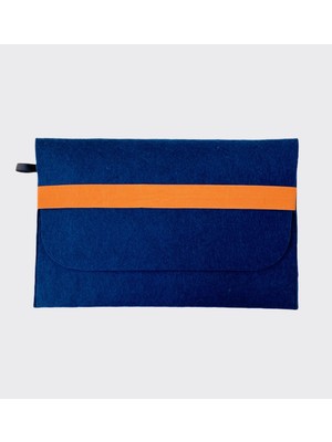 Handmade MacBook Pro Kılıf Çanta 15'' Için - Lacivert
