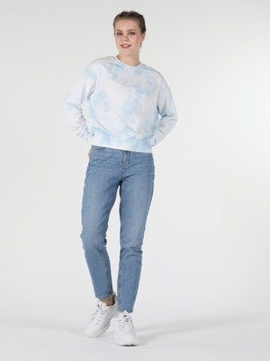 Colin's Mavi Kadın Sweatshirt