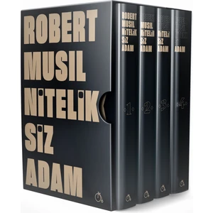 Niteliksiz Adam (4 Kitap Takım) - Robert Musil