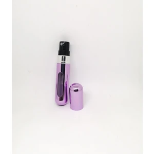 Yeniden Doldurulabilir Mini Spreyli Cep Parfüm Şişesi-Pembe (5 Ml)