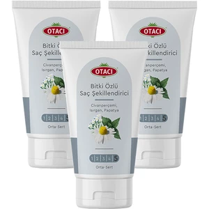 Bitkisel Saç Şekillendirici Orta Sert 150 ml x 3 Adet