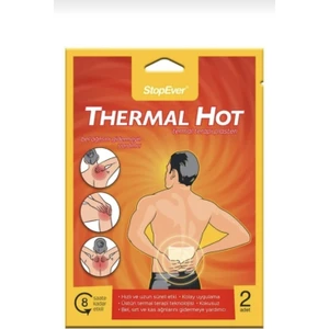 Stopever Thermal Hot Bel Sırt ve Kas larını Bant Yakı Sıcak Terapi