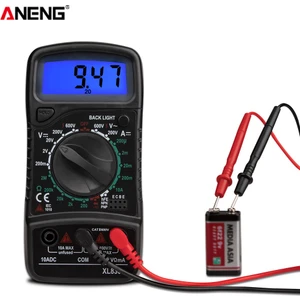 Shenzhen Xin Xin Aneng XL830L Dijital Elektrik Ölçme Cihazı Ampermetre - Siyah (Yurt Dışından)