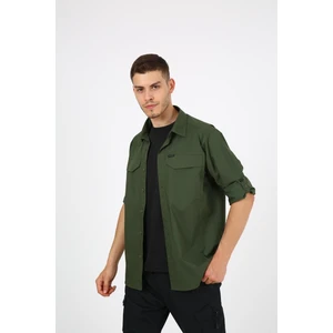 Moda Canel Monel Outdoor Yeşil Tactical Gömlek Taktik Giyim Ripstop Gömlek