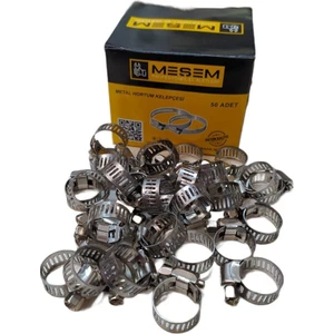Metal Hortum Kelepçesi 8-12MM 10 Adet