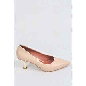 New Angel 340 Kadın Gold Topuk Klasik Stiletto