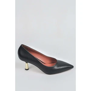 New Angel 340 Kadın Gold Topuk Klasik Stiletto
