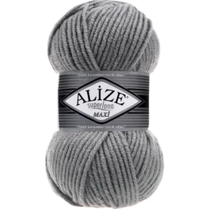 Superlana Maxi El Örgü Ipi Renk Kodu:87-Kömür Grisi