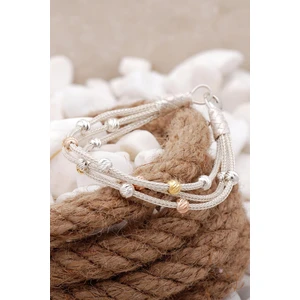 Sümer Telkari Kazaziye Işlemeli Dorissa Üçlü Elişi Gümüş Bileklik 3823