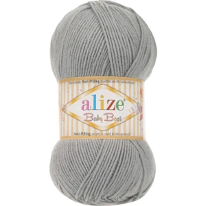 Baby Best El Örgü Ipi Renk KODU:344-GRI