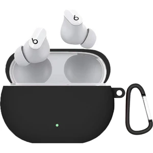 Beats Studio Buds Uyumlu Askılı Silikon Kılıf Siyah