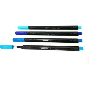 Fineliner Mavi Tonları   0.4 mm Ince Uçlu  Yazı Kalemi  4 'lü Set