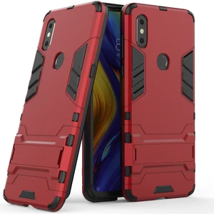 EX Beauty Sert Tpu Plastik Xiaomi Mi Mix 3 Için Telefon Kılıfı - Kırmızı (Yurt Dışından)