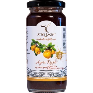 Atiye Laçin Ayva Reçeli 250 gr ( %100 Doğal ,Katkı Maddesi , Renklendirici ve Koruyucu İçermez. )