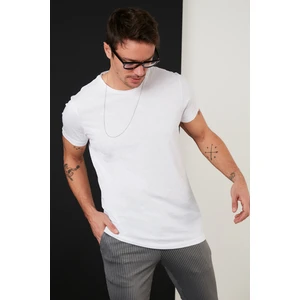 Pamuklu Slim Fit Bisiklet Yaka T Shirt Erkek T Shirt 59020001