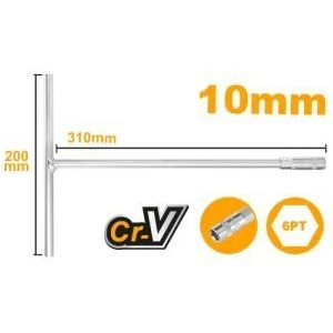 Endüstriyel T-Saplı Lokma Anahtarı 10MM