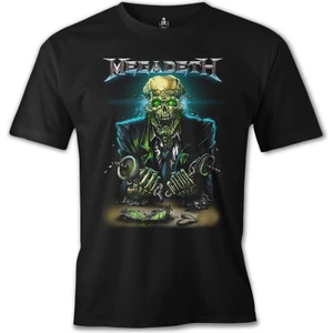 Lordd  T-Shirt   Megadeth - Vic 4 Siyah Erkek Tshirt