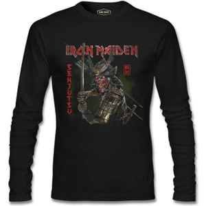 Lordd  T-Shirt   Iron Maiden - Senjutsu Siyah Erkek Sweatshirt